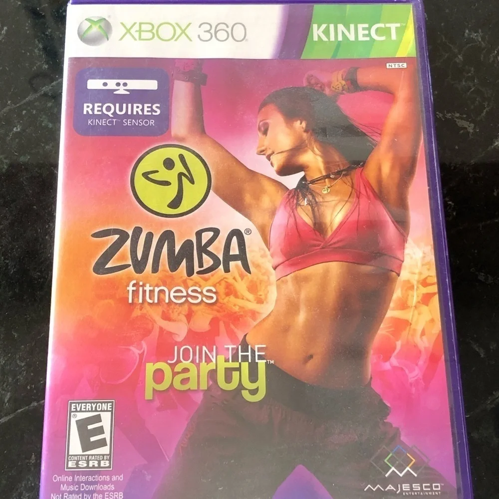 XBOX 360 Zumba Fitness Join the Party Game
